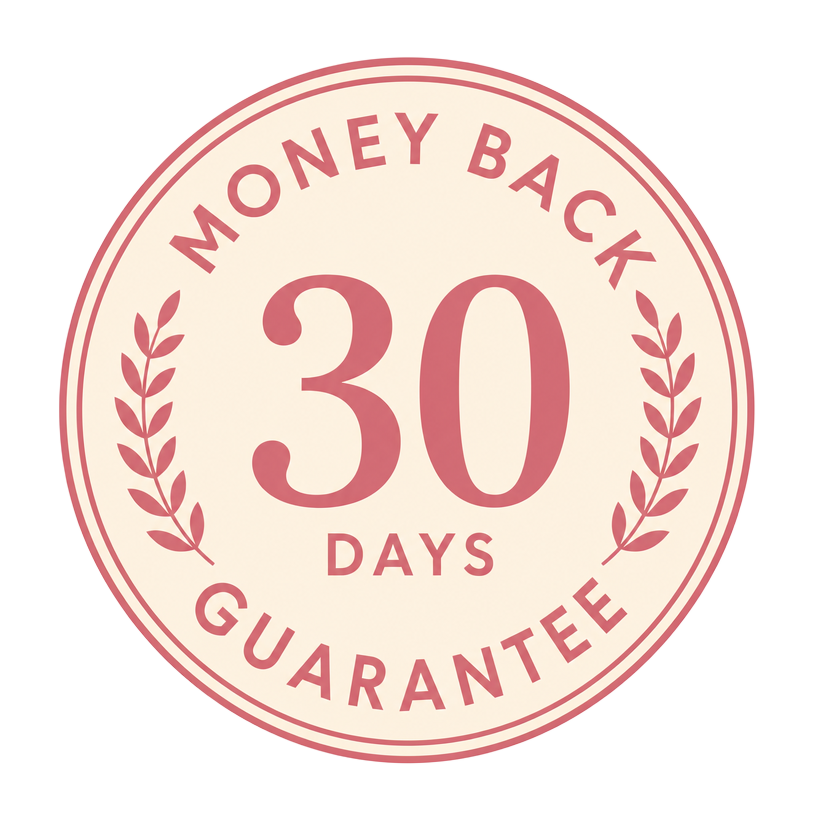 30 day money back guarantee seal